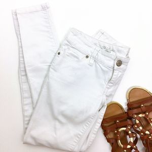The Limited  Denim 678 White Skinny
